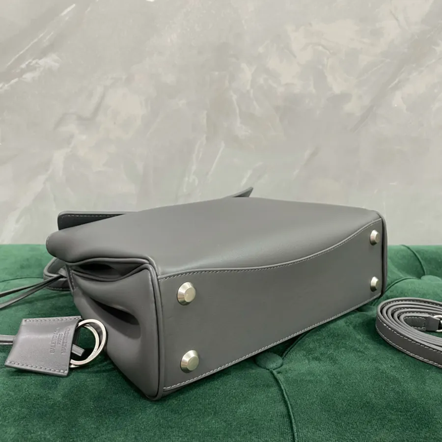 Baleciaga Redeo Mini Bag in Deep Gray