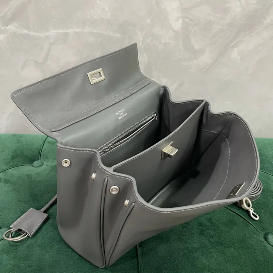 Baleciaga Redeo Mini Bag in Deep Gray