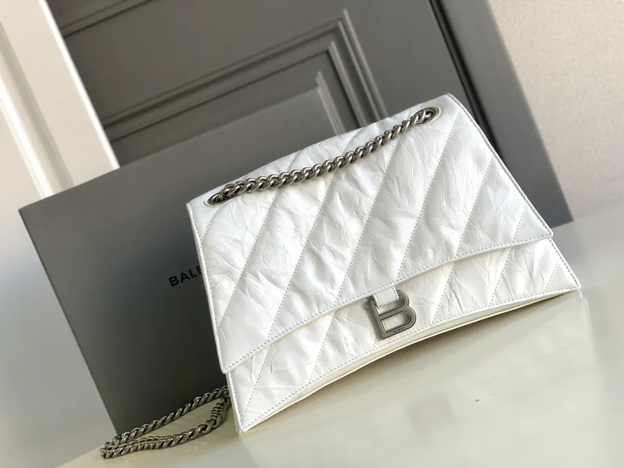 Crush Embroidered Chain Bag Medium