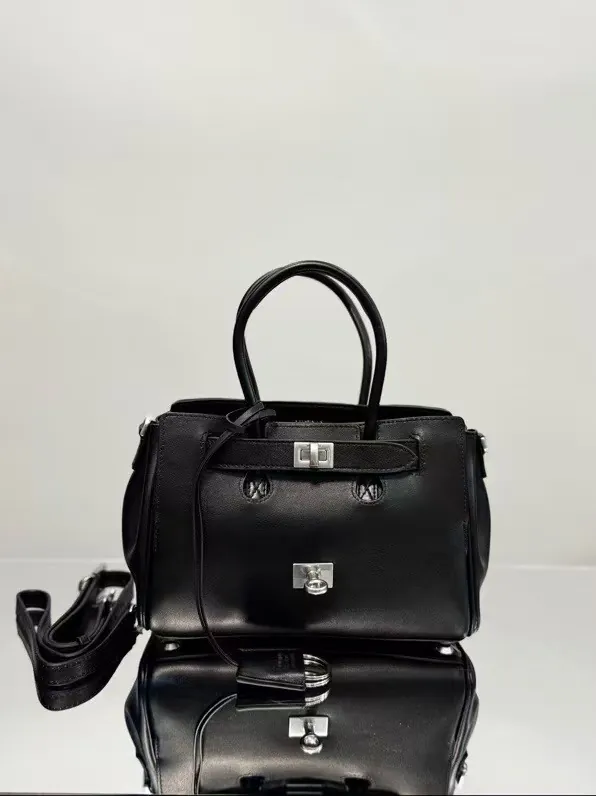 Baleancia Bel Air Mini Black Silver
