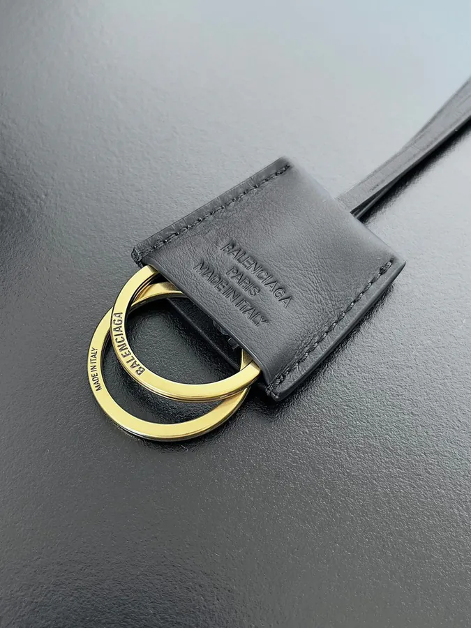 Balestra Bel Air Minimalist Square Lock Tote