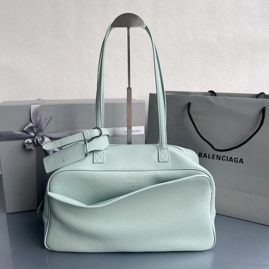 B@lenciag Carrie Bowling Bag Retro Bowling Style
