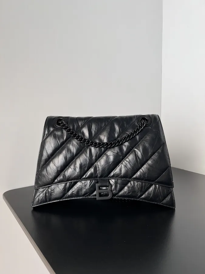 Balenciaga Crush Bag with Chain Strap