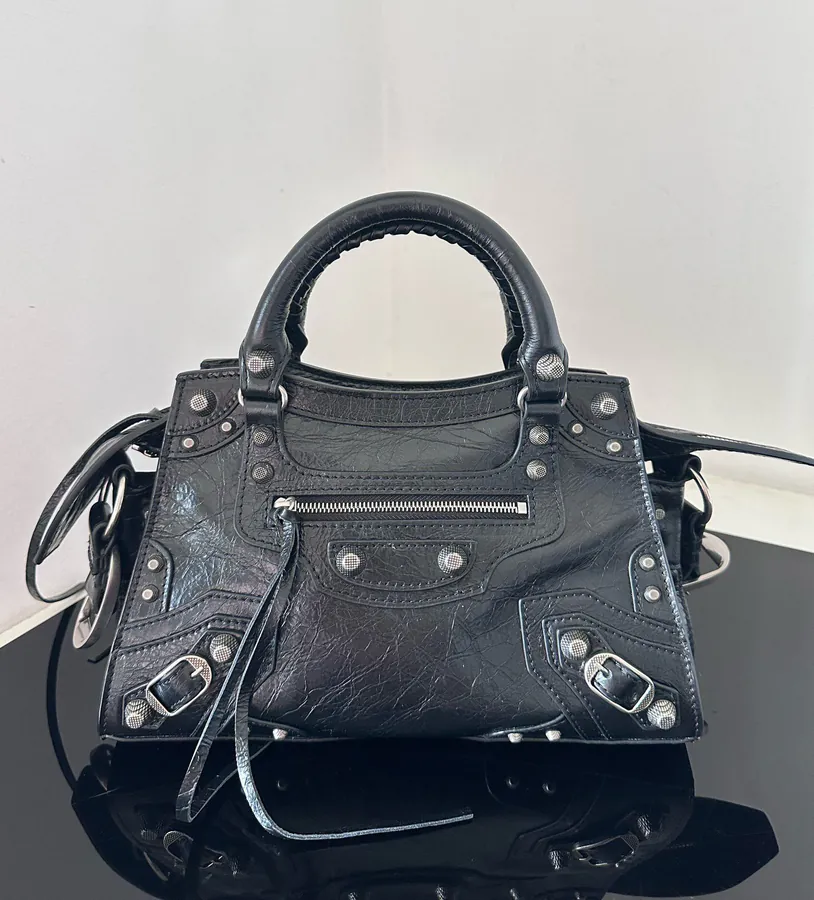 Baleenchiag* Neo Cagole Motorcycle Bag Black