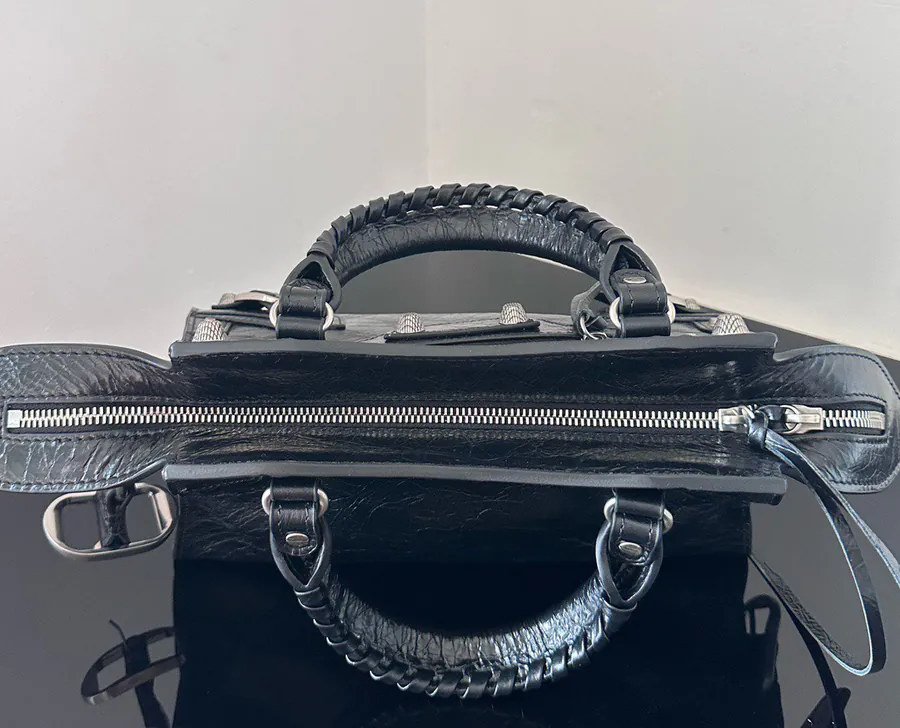 Baleenchiag* Neo Cagole Motorcycle Bag Black