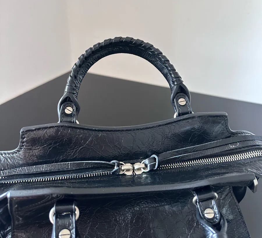 Baleenchiag* Neo Cagole Motorcycle Bag Black