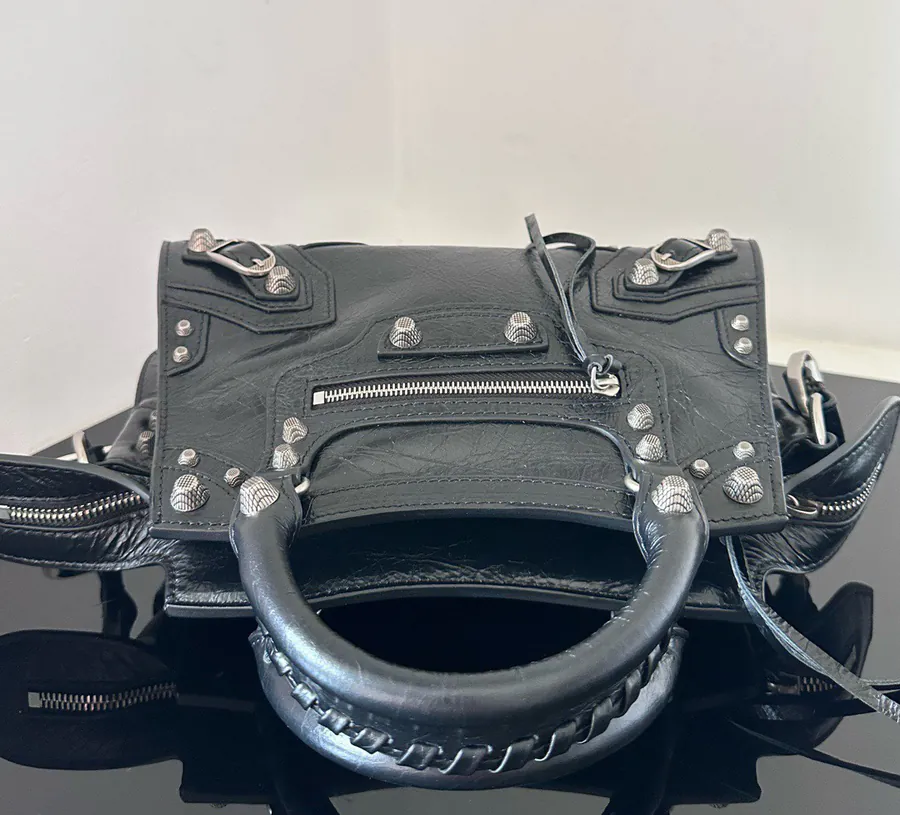 Baleenchiag* Neo Cagole Motorcycle Bag Black