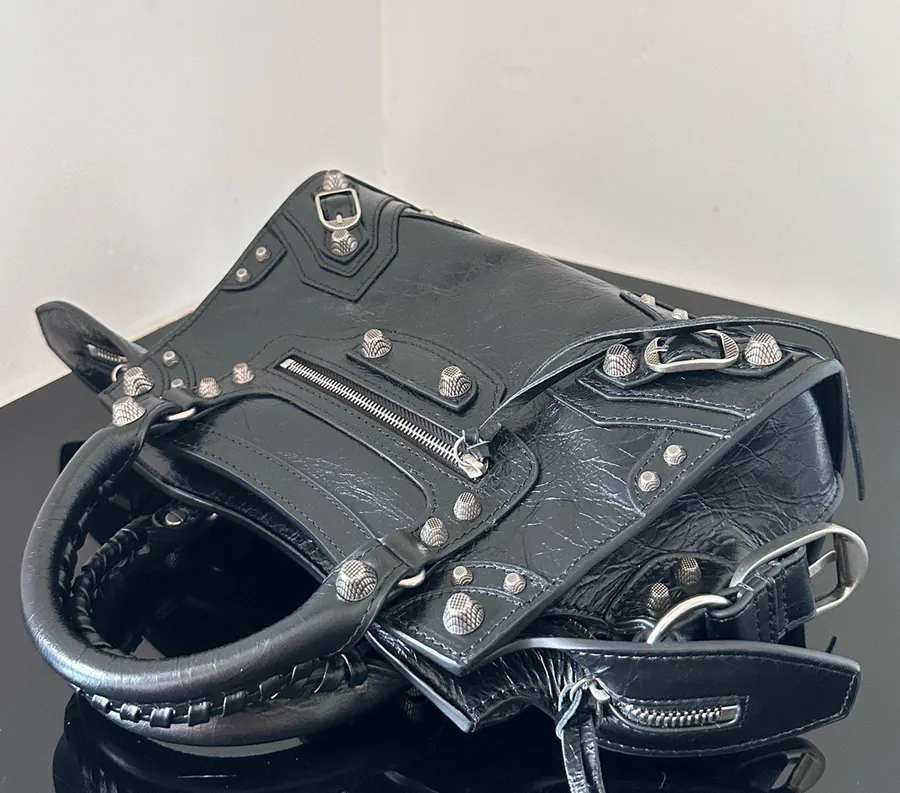Baleenchiag* Neo Cagole Motorcycle Bag Black