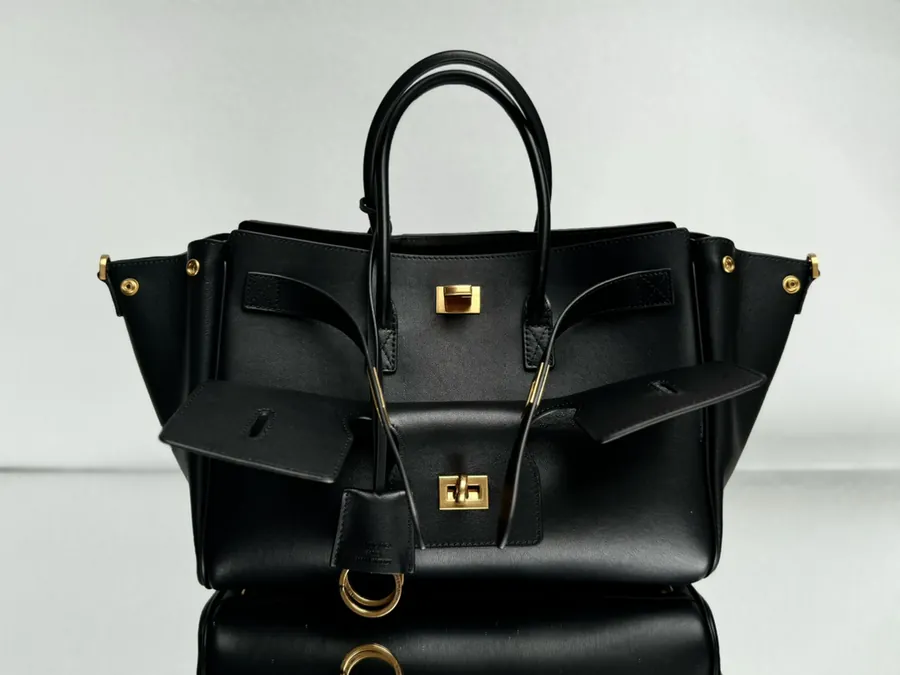 Baleancia Bel Air Small Black Gold