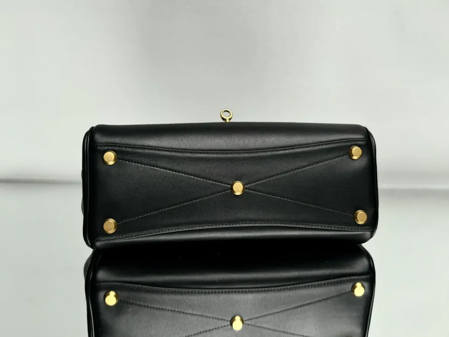 Baleancia Bel Air Small Black Gold