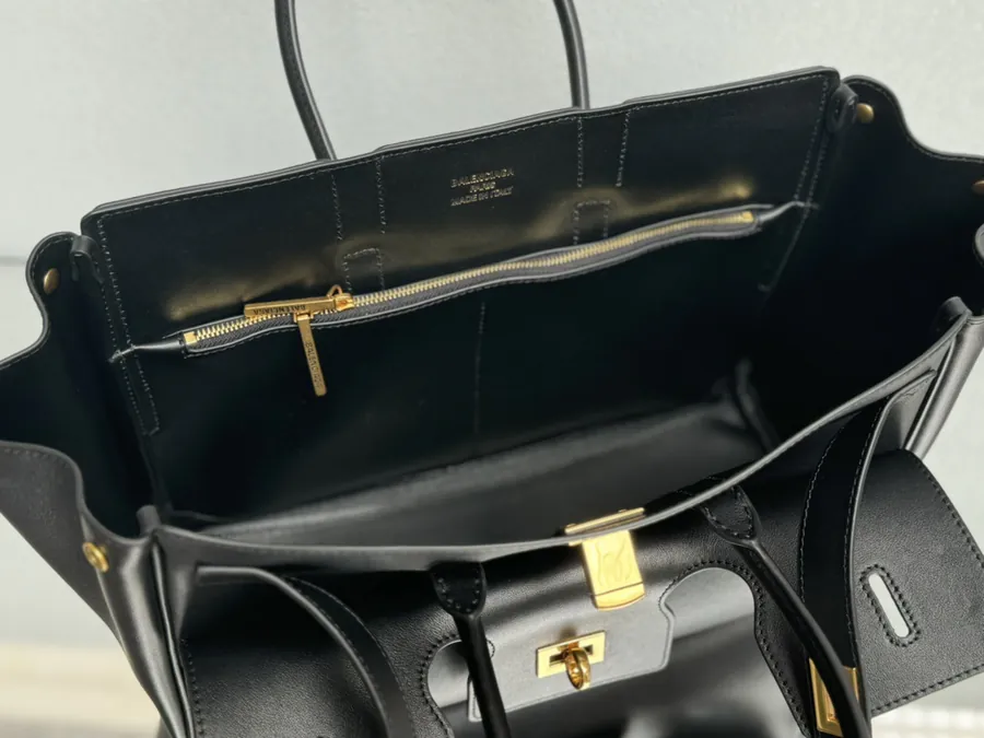 Baleancia Bel Air Small Black Gold