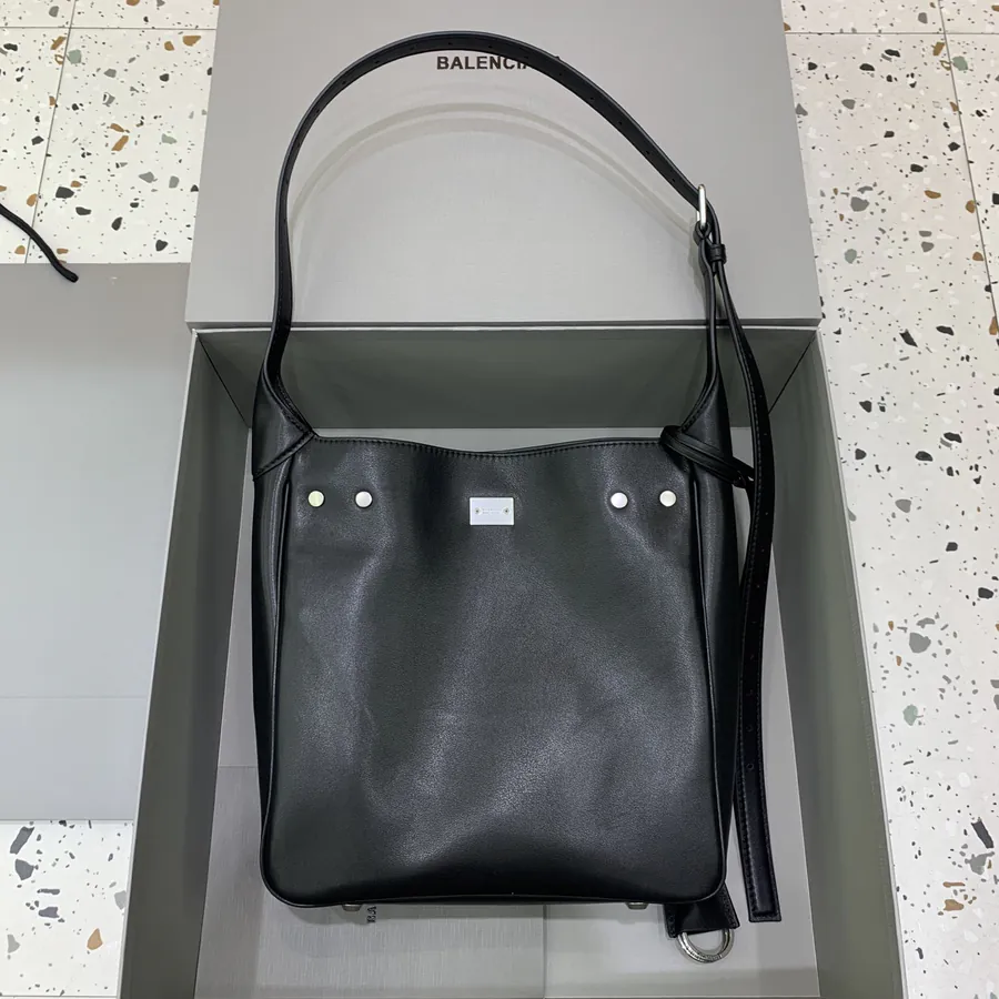 Baleenca Bal Air Hobo Small Black Silver Buckle