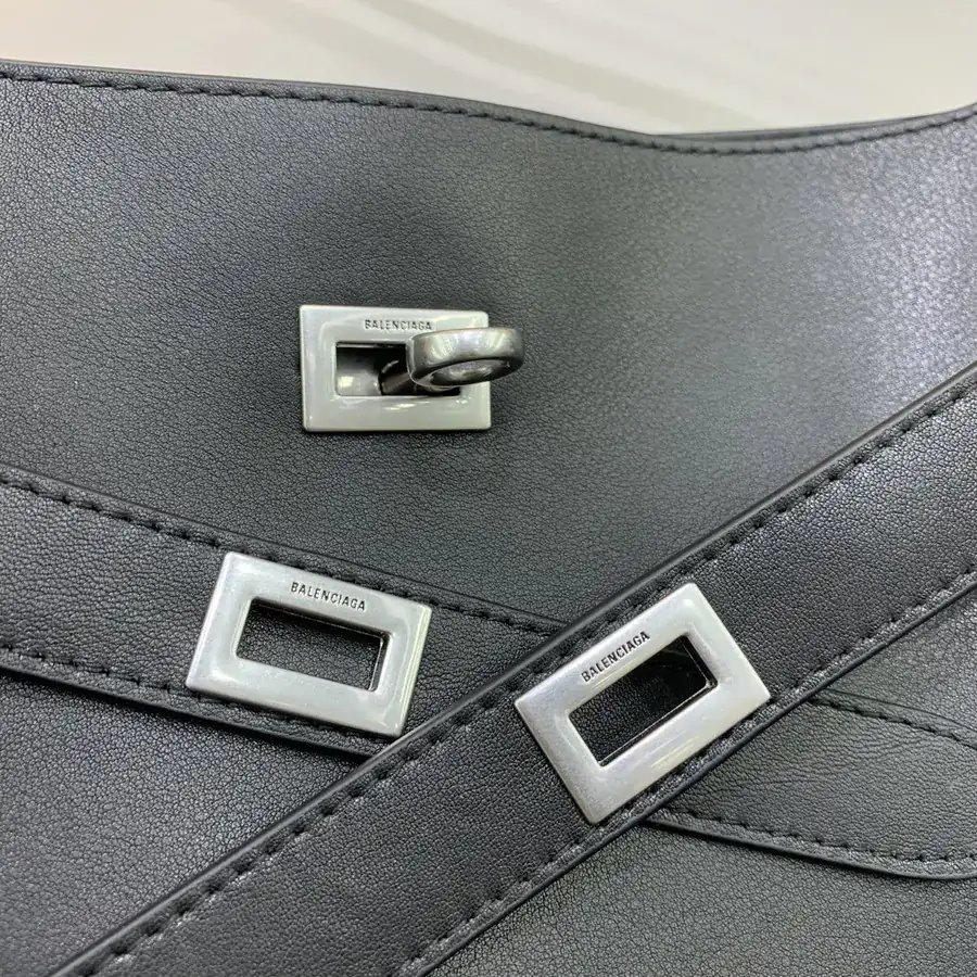 Baleenca Bal Air Hobo Small Black Silver Buckle