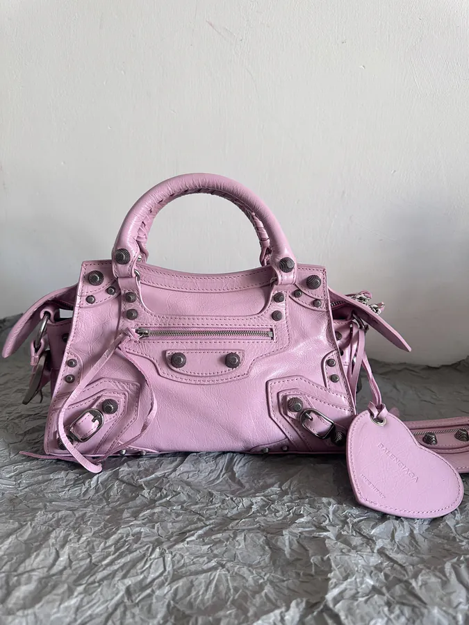 Baleenca Neo Cagole Motorcycle Bag in Dry Rose Pink