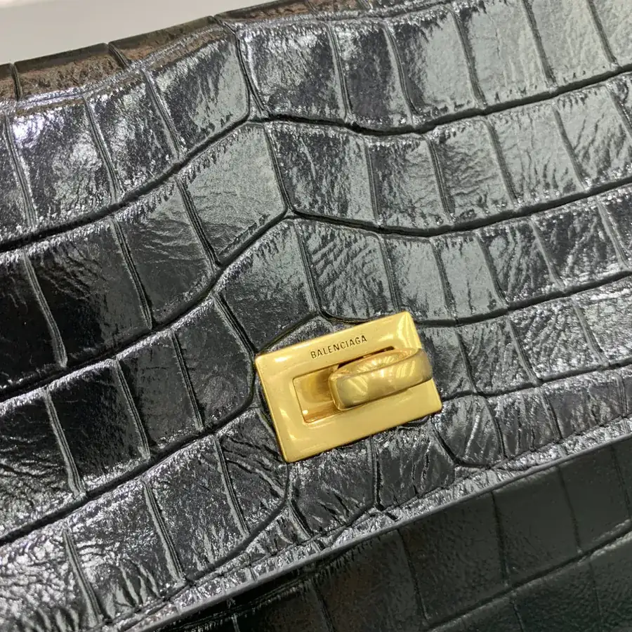 Baleanciaɡ Rodéo Bag Large Grained Calfskin