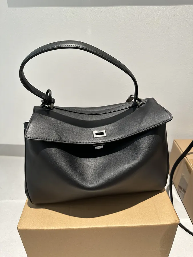 Rodeo Large Briefcase with Silver Buckle