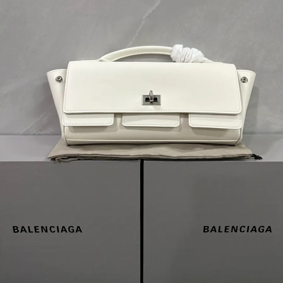 Balestra Bel Air Clutch Elegant Handbag with Adjustable Strap