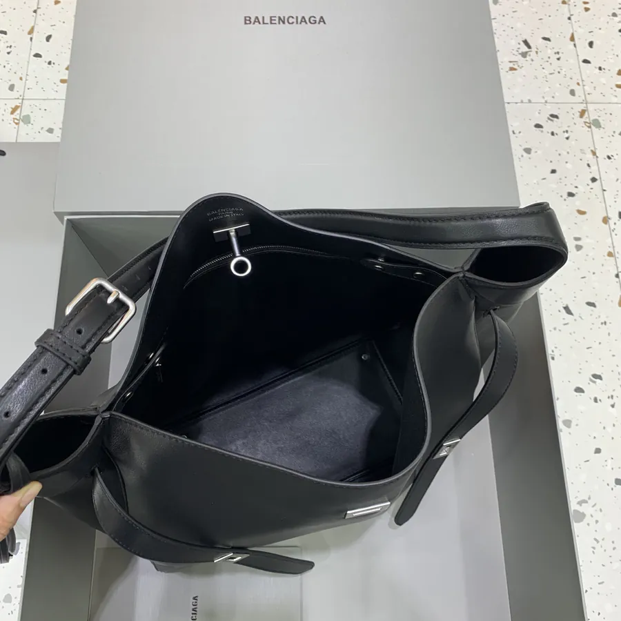 Baleenca Bal Air Hobo Large Black Silver Buckle