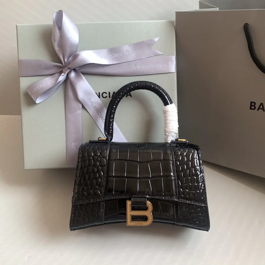 Lenciag Paris Hourglass Handbag