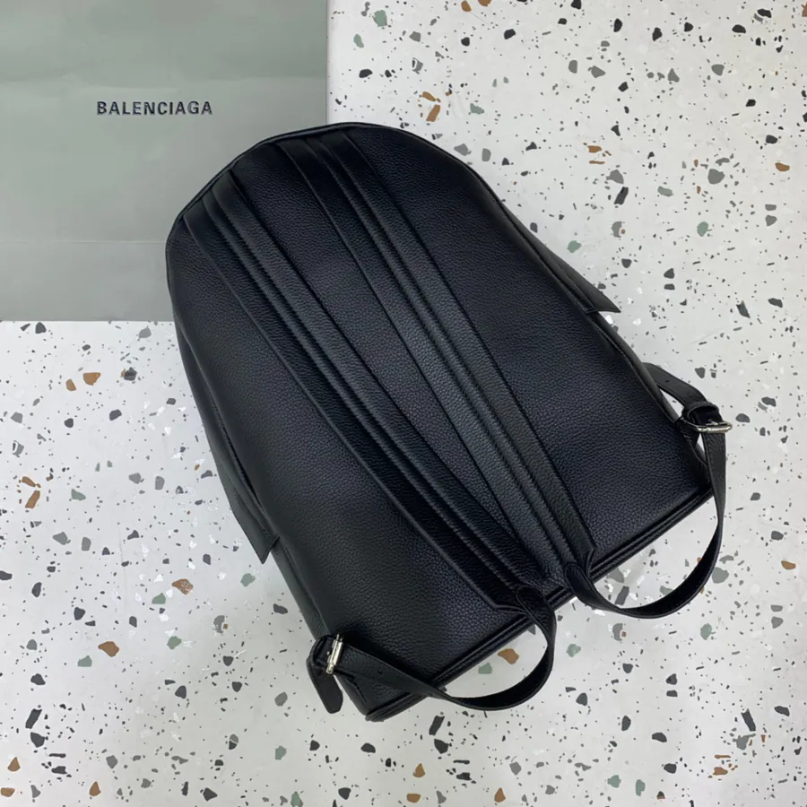 Balenciaga Double Shoulder Bag Exclusive Custom Grained Calfskin