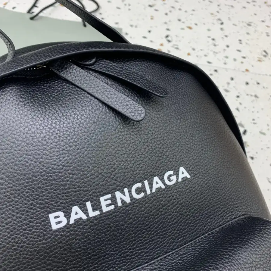 Balenciaga Double Shoulder Bag Exclusive Custom Grained Calfskin