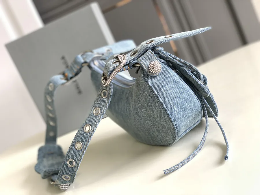 Le Cagole Half Moon Bucket Bag