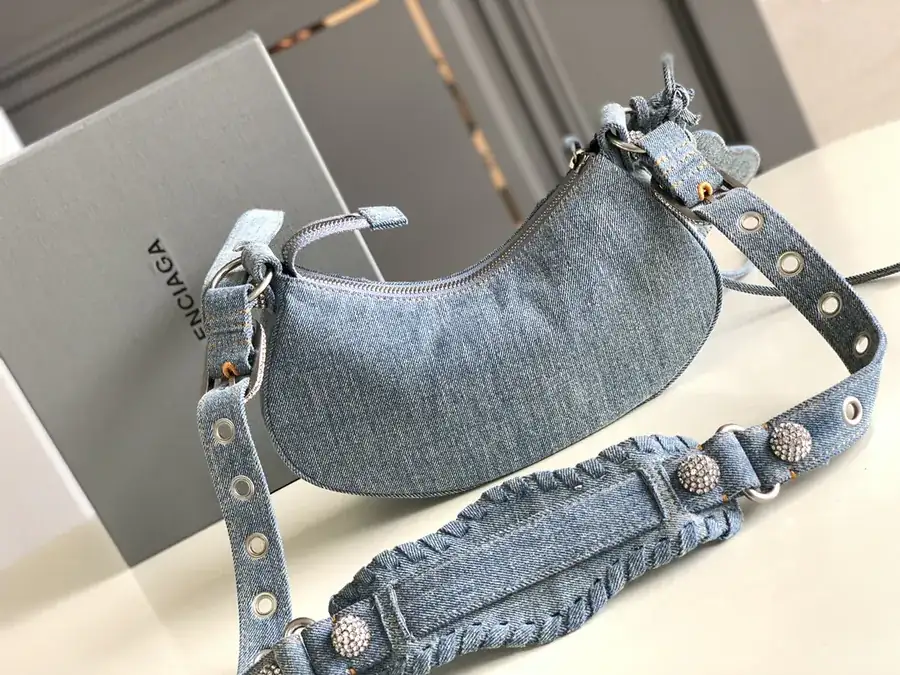 Le Cagole Half Moon Bucket Bag