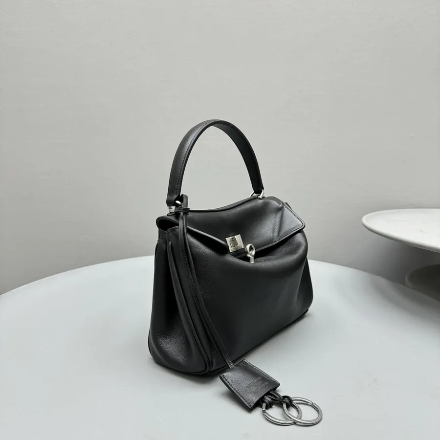 Mini Black Silver Rodeo Bag