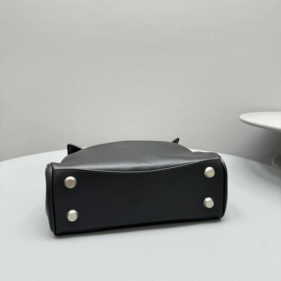Mini Black Silver Rodeo Bag