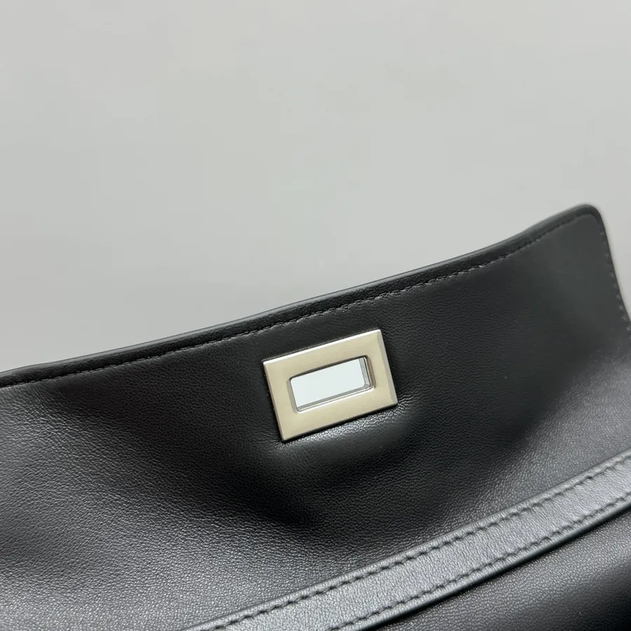 Mini Black Silver Rodeo Bag