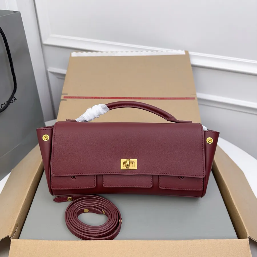 BaleNCIaga Bel Air Clutch with Detachable Strap