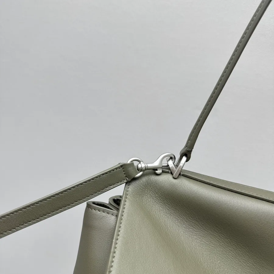 BaleNCIAGA Rodéo Handbag Medium Olive Green