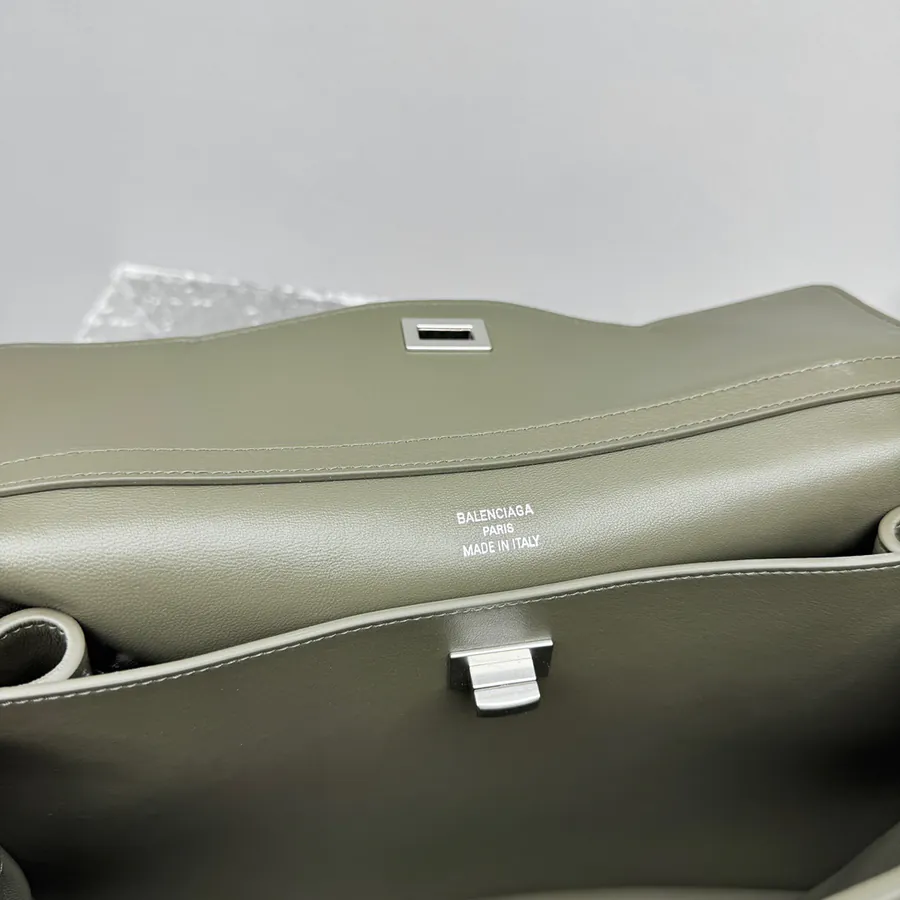 BaleNCIAGA Rodéo Handbag Medium Olive Green