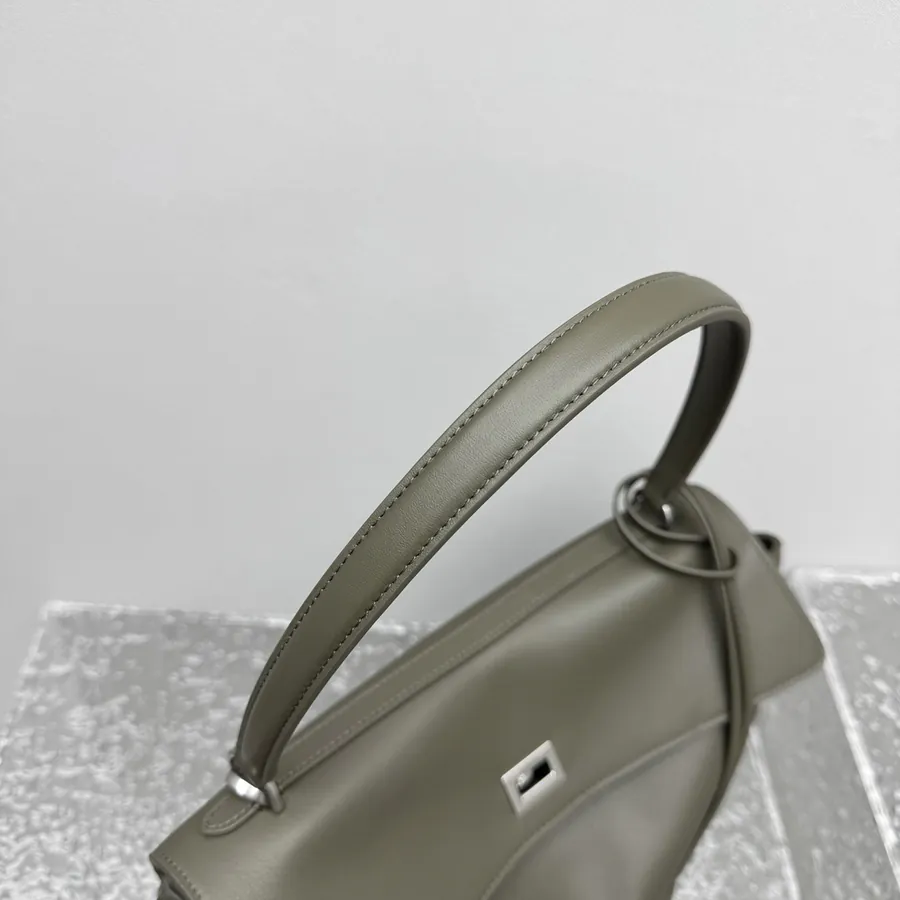 BaleNCIAGA Rodéo Handbag Medium Olive Green