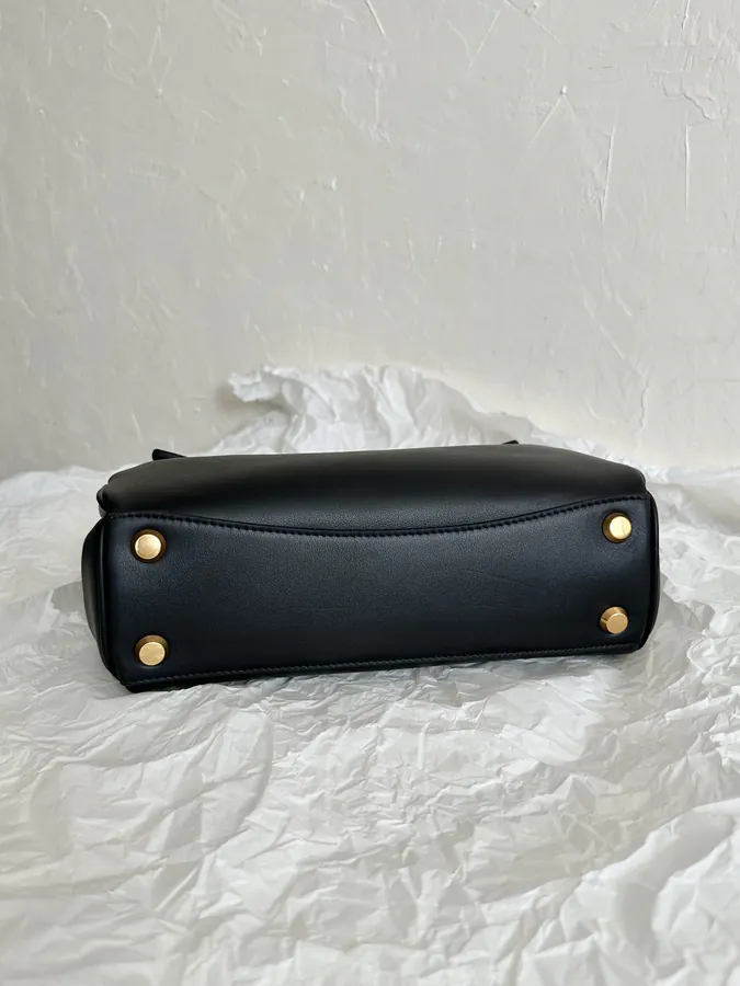 BA1ENCIAGA Rodeo Black Gold Mini
