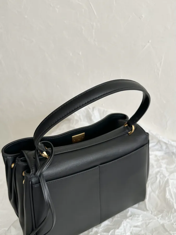 BA1ENCIAGA Rodeo Black Gold Mini
