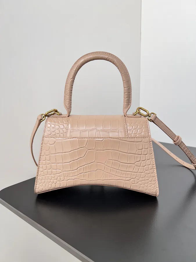 Balenciaga Hourglass Sandbag with Unique Arc Shape