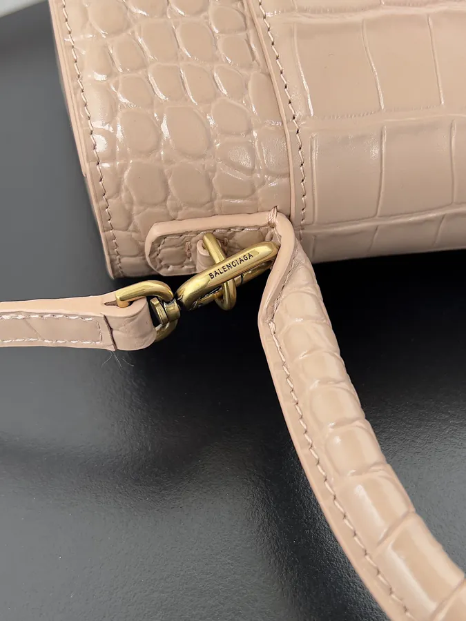 Balenciaga Hourglass Sandbag with Unique Arc Shape