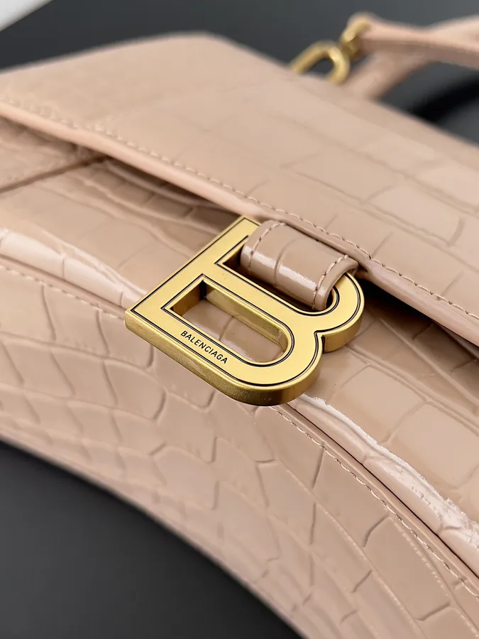 Balenciaga Hourglass Sandbag with Unique Arc Shape