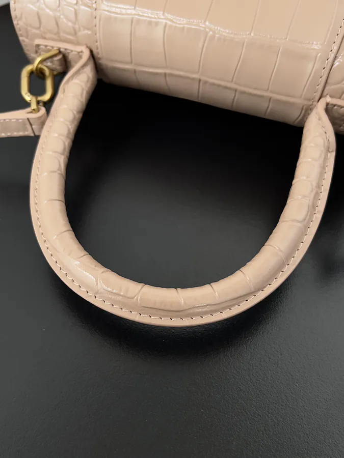 Balenciaga Hourglass Sandbag with Unique Arc Shape