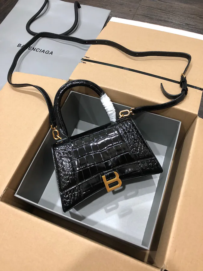 Balenciaga Hourglass Sand Bag Small Size