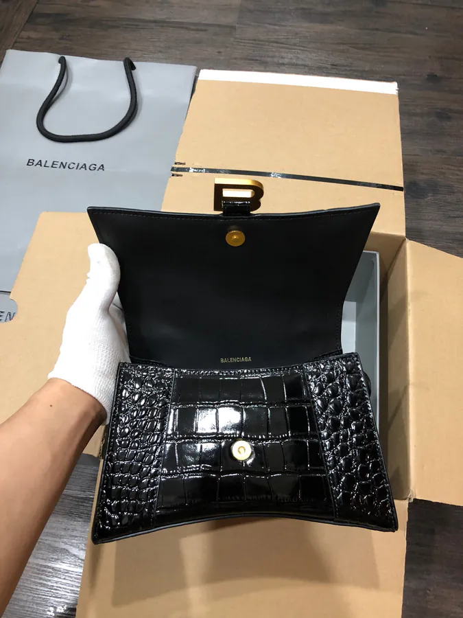 Balenciaga Hourglass Sand Bag Small Size