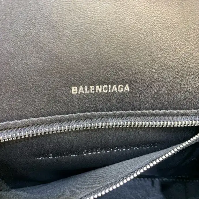 Balenciaga Mini Sandglass Bag with Silver Clasp