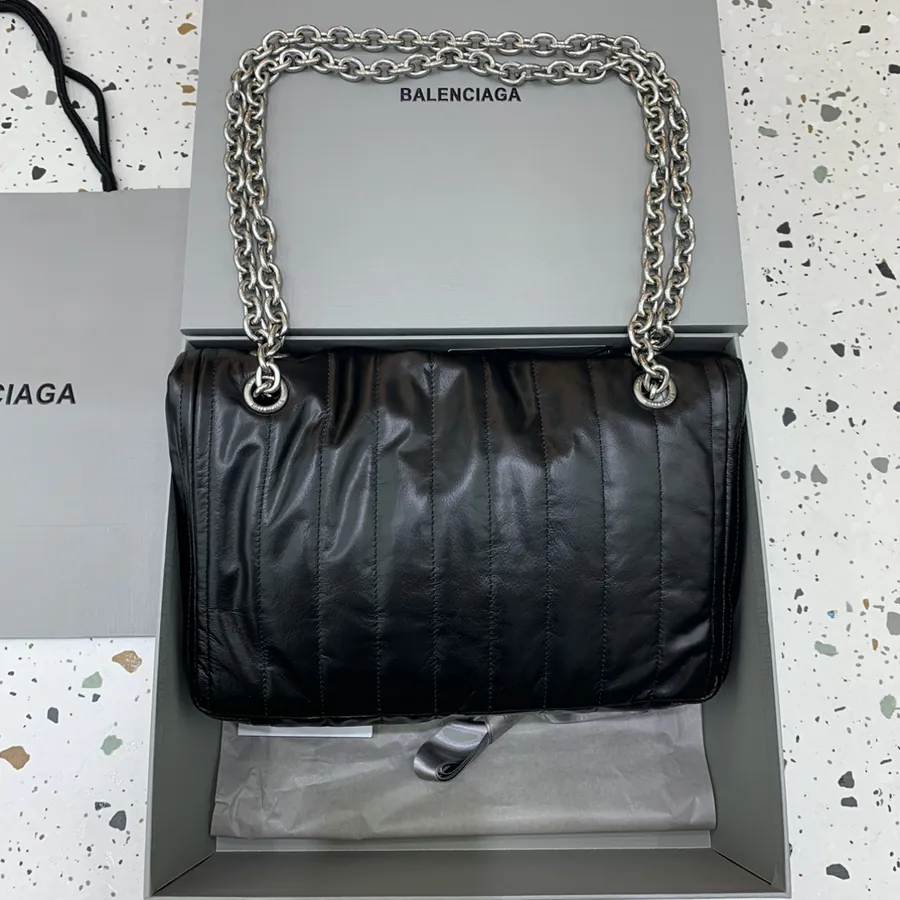 Balenciaga Monaco Quilted Bucket Bag