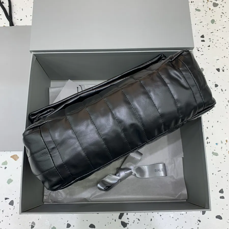 Balenciaga Monaco Quilted Bucket Bag