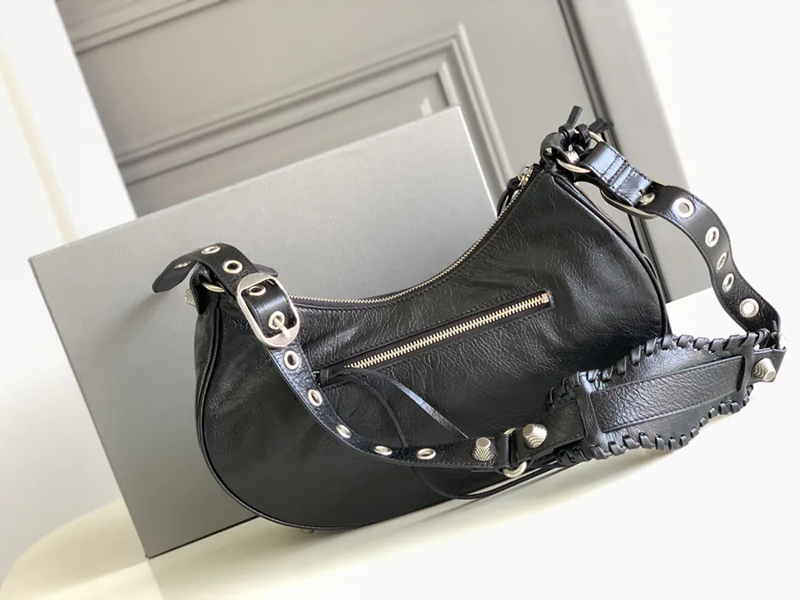 Le Cagole Half Moon Bag Large Size
