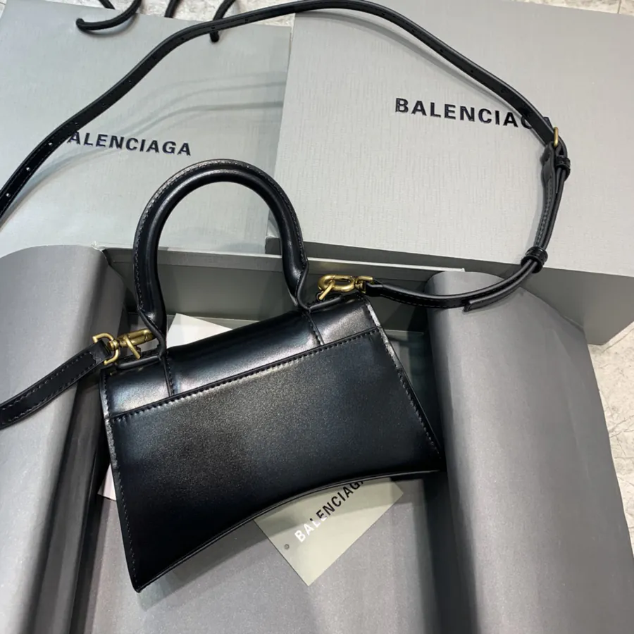Balenciaga Mini Sandglass Bag Black