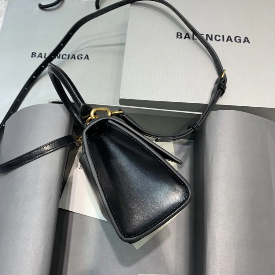 Balenciaga Mini Sandglass Bag Black