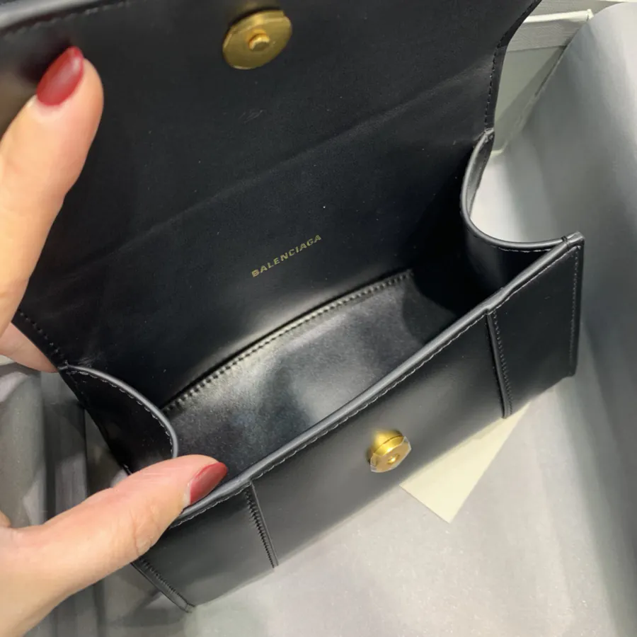 Balenciaga Mini Sandglass Bag Black