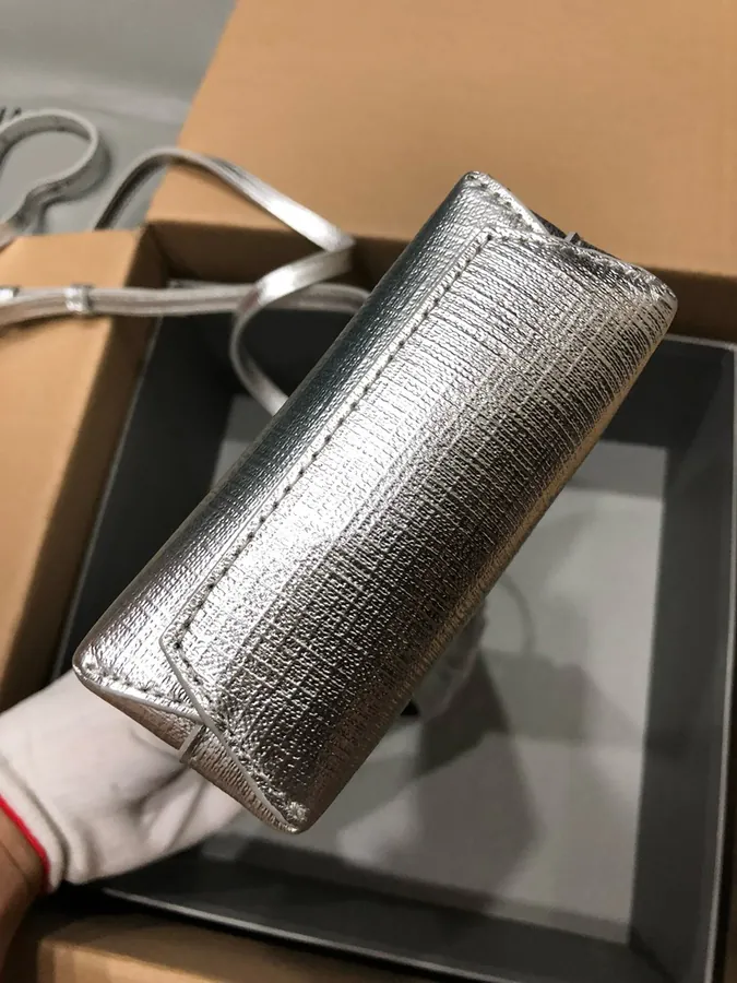 Baleenciaga Calfskin Phone Bag Compact & Stylish